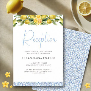 La Dolce Vita Reception Insert Card