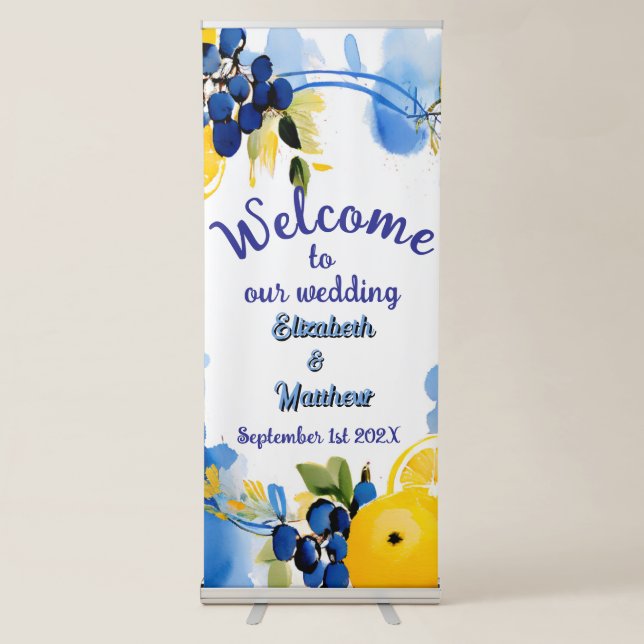 La Dolce Vita  Retractable Banner (Front)