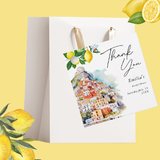 La Dolce Vita Summer Italian Bridal Shower Favor Tags