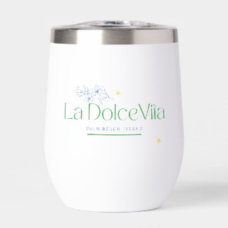 La Dolce Vita, Summer, Italian Summer, Vacation Thermal Wine Tumbler
