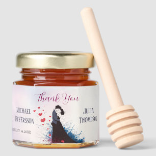 La Dolce Vita Wedding French Inspiration 1940s Honey Jar Favors