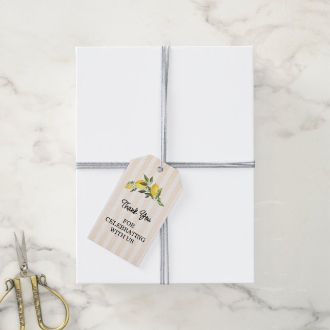 La Dolce Vita Wedding Gift Tags (With Twine)