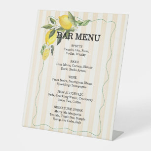 La Dolce Vita Wedding Pedestal Sign