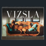 La Dolce Vizsla Calendar<br><div class="desc">A glamorous calendar featuring photographs of Australian Hungarian Vizslas at the beach,  outdoors,  and relaxing. A great gift for any dog and puppy lover! Profits go towards the HVCNSW breed education,  welfare and rescue programs.</div>