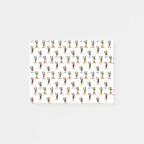 La Donna Di Scopa Pattern Post_it Notes