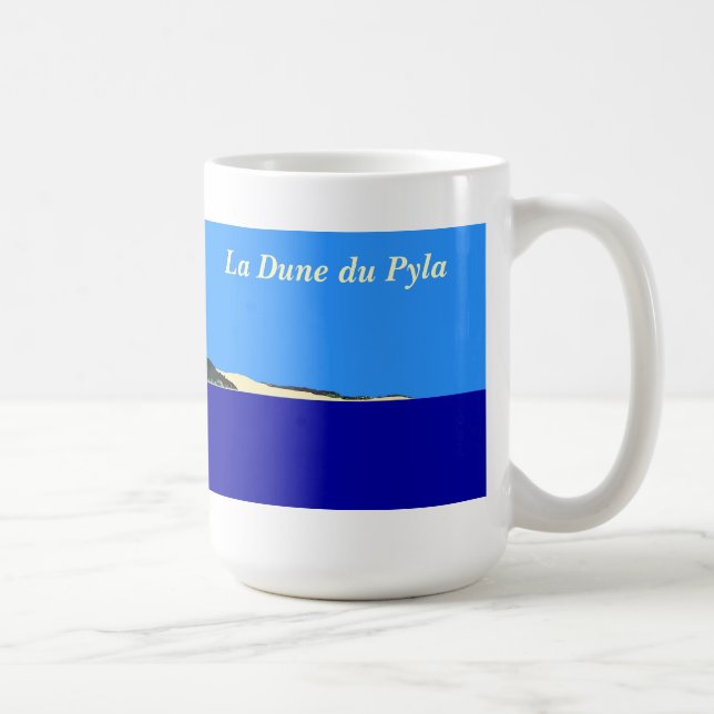 "La Dune du Pyla" Coffee Mug (Right)