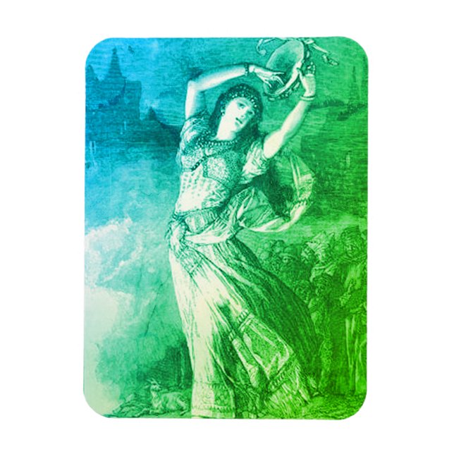 La Esmeralda  Magnet (Vertical)