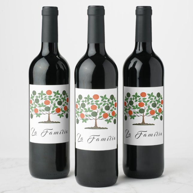 La Familia The Family Tree Reunion Wine Memorable Label (Bottles)