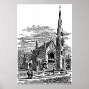 La Farge - Channing Memorial Church Poster