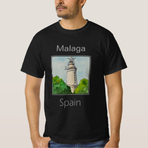 La Farola Lighthouse, Malaga, Spain T-Shirt
