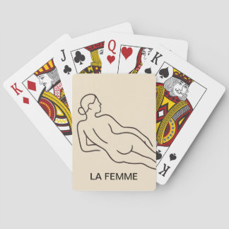 La Femme – Minimalist Elegant Poker Cards