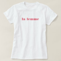 femme tee shirt