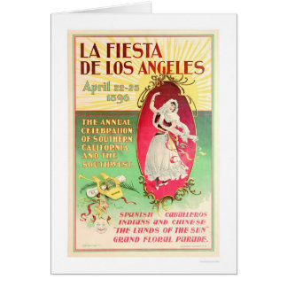 La Fiesta de Los Angeles 1896 Cards