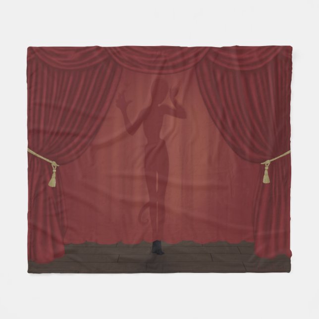 La Fin Absolue Fleece Blanket (Front (Horizontal))