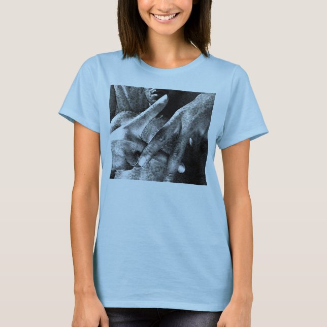 LA Finger, la finger t-shirt for girl, los angeles (Front)