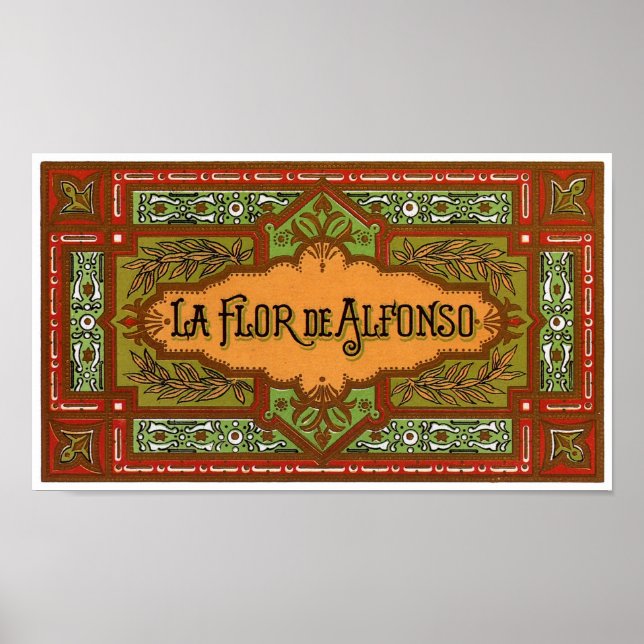 La Flor De Alfonso Poster (Front)