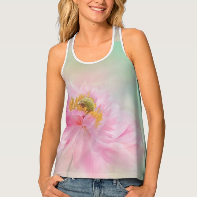 La flor del amor tank top (Front)