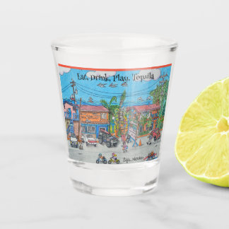 La Fonda, La Mision, Baja Shot Glass