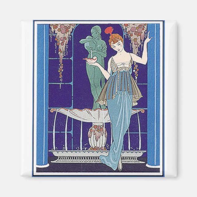 "La Fontaine De Coquillages" Magnet (Front)