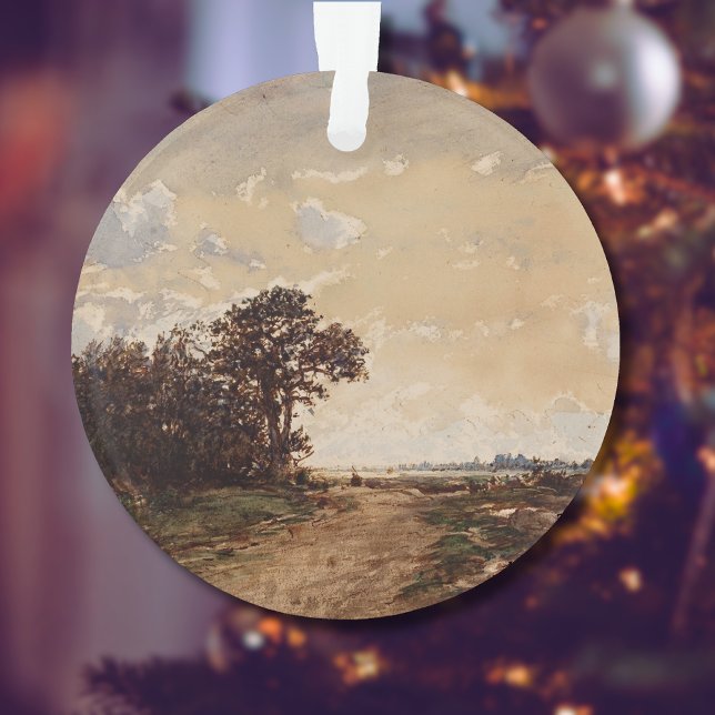 La Forêt De Fontainebleau Aux Environs De Barbizon Ornament (Creator Uploaded)