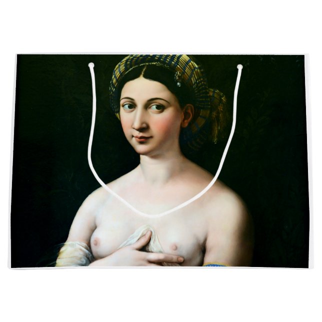 La Fornarina, Raphael Large Gift Bag (Front)