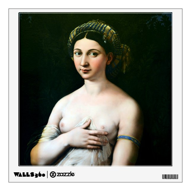 La Fornarina, Raphael Wall Decal (Front)