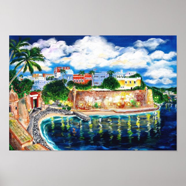 La Fortaleza, San Juan, Puerto Rico Poster (Front)