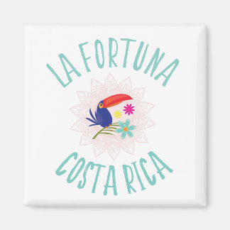 La Fortuna Costa Rica Toucan Souvenir Magnet