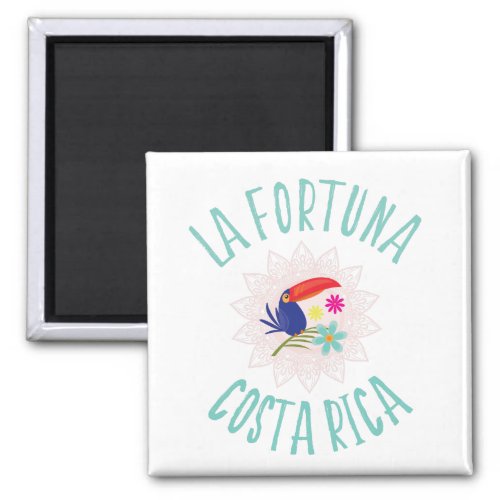 La Fortuna Costa Rica Toucan Souvenir Magnet