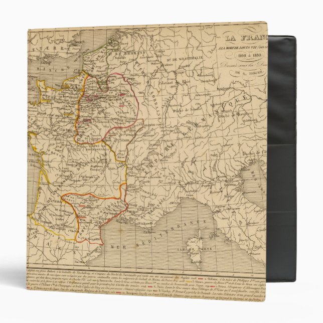 La France 1108 a 1180 Binder (Front/Inside)
