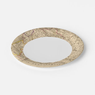 La France 1270 a 1328 Paper Plates