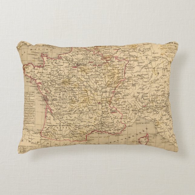 La France 1774 a 1793 Accent Pillow (Front)