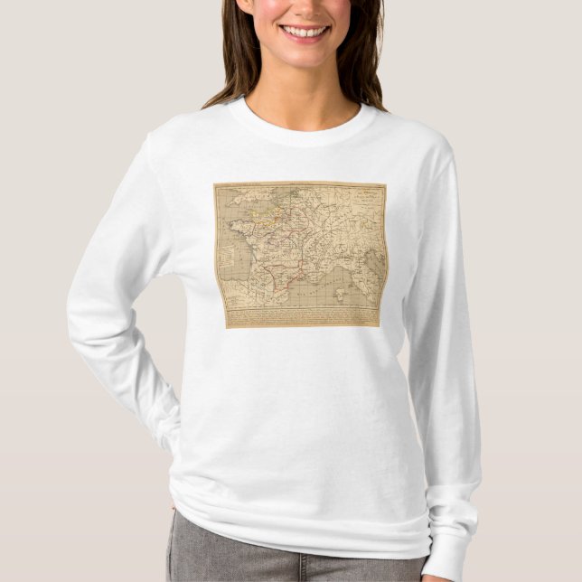 La France 996 a 1108 T-Shirt (Front)