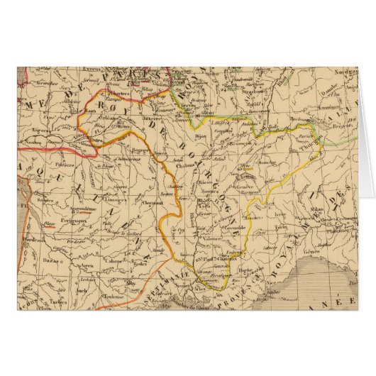 La France apres la mort de Clothaire 1er (Front Horizontal)