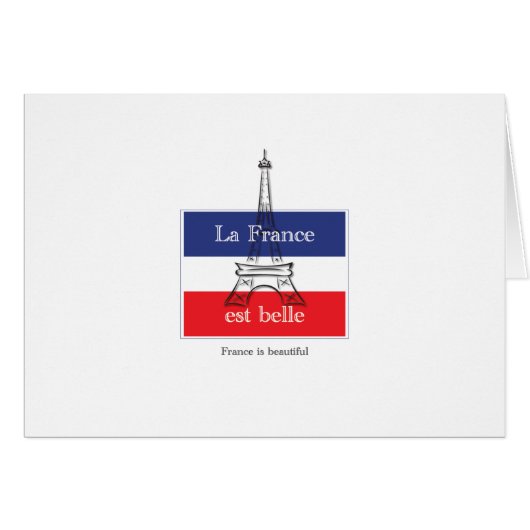 La France est Belle (Front Horizontal)