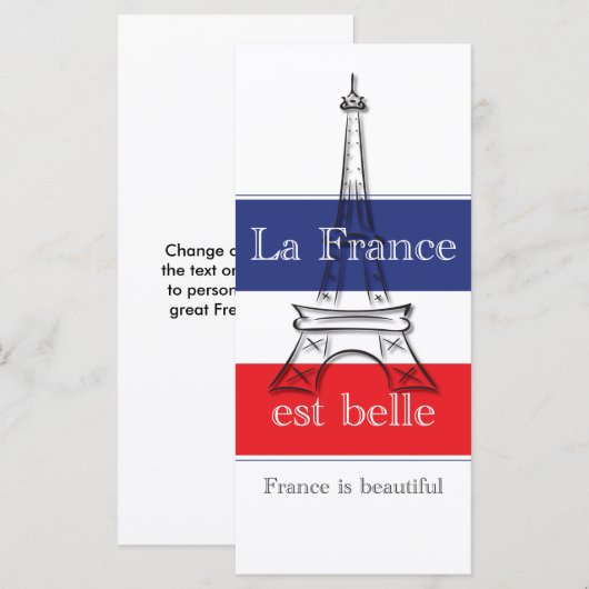 La France est Belle (Front/Back)