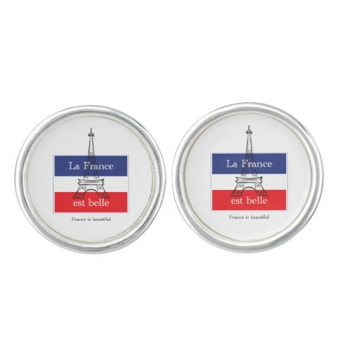 La France est Belle Cufflinks