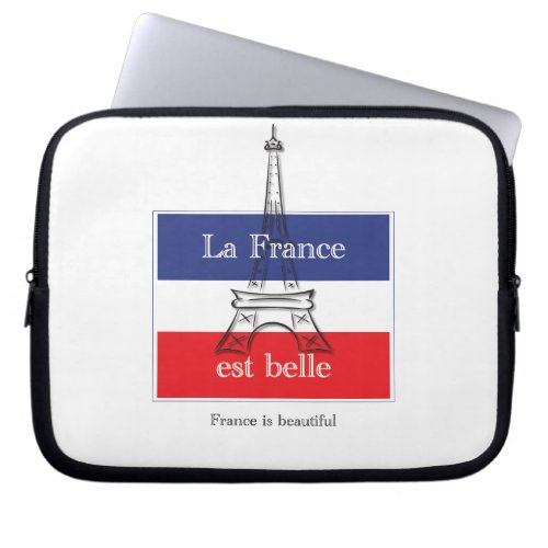 La France est Belle Laptop Sleeve