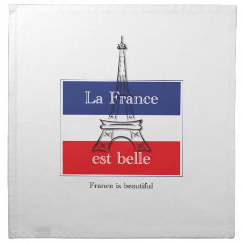 La France est Belle Napkin