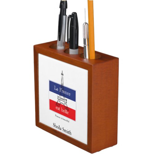 La France est Belle Pencil Holder