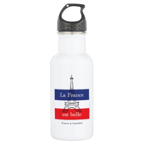 La France est Belle Water Bottle