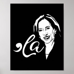 La Funny Kamala Harris  Poster