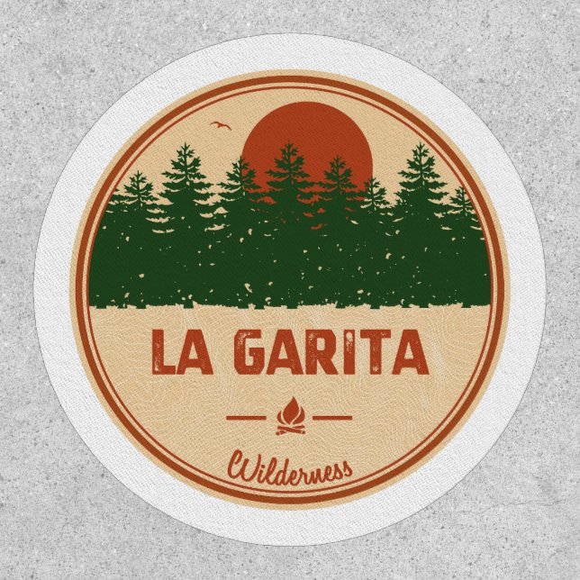 La Garita Wilderness Colorado Patch (Front)