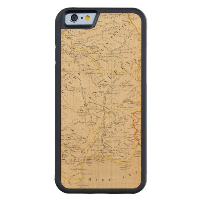 La Gaule Carved Wood iPhone Case (Back)