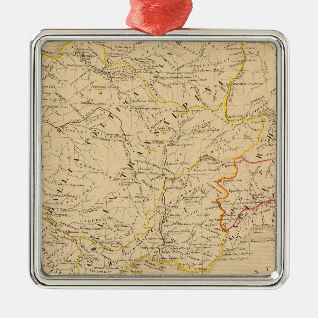 La Gaule Metal Ornament (Front)