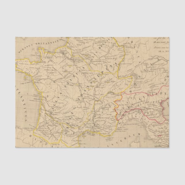 La Gaule Tissue Paper (Front)