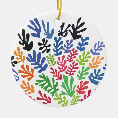 La Gerbe by Matisse Ceramic Ornament