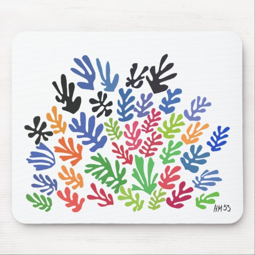 La Gerbe by Matisse Mouse Pad