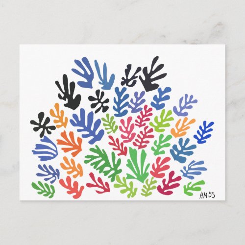 La Gerbe by Matisse Postcard