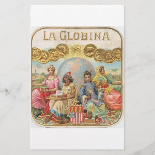 La Globina Cigar Label Stationery